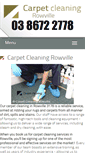 Mobile Screenshot of carpetcleaningrowville.com